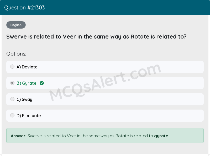 Question Screenshot
