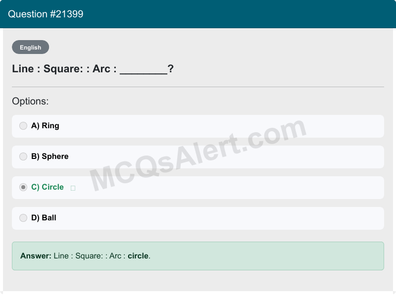 Question Screenshot