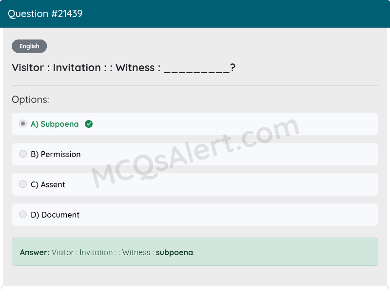 Question Screenshot
