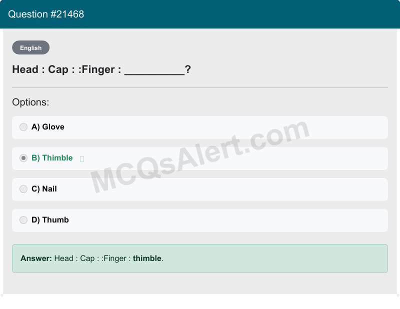 Question Screenshot
