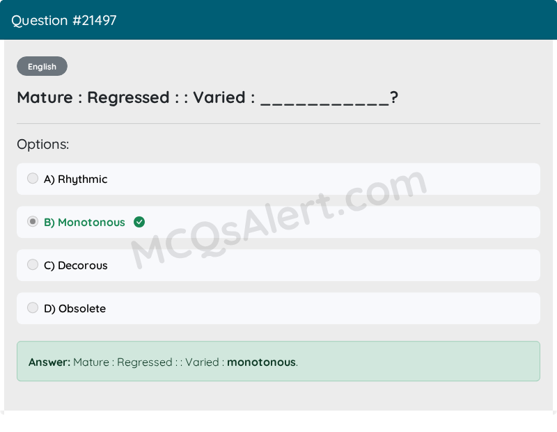 Question Screenshot
