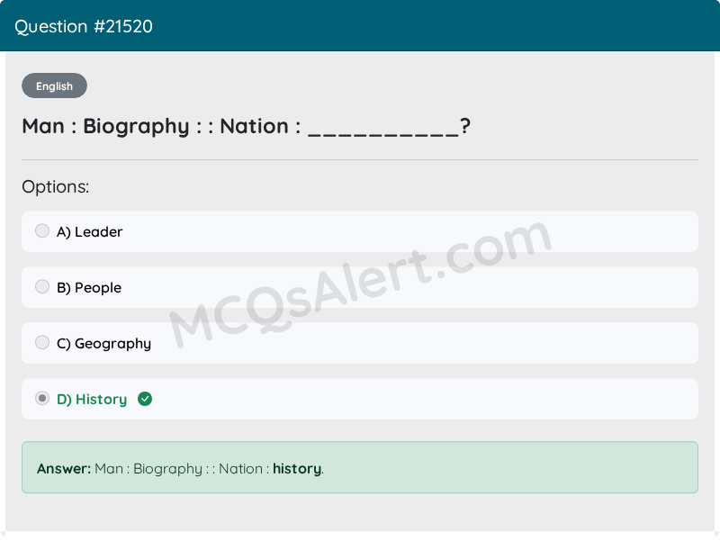 Question Screenshot
