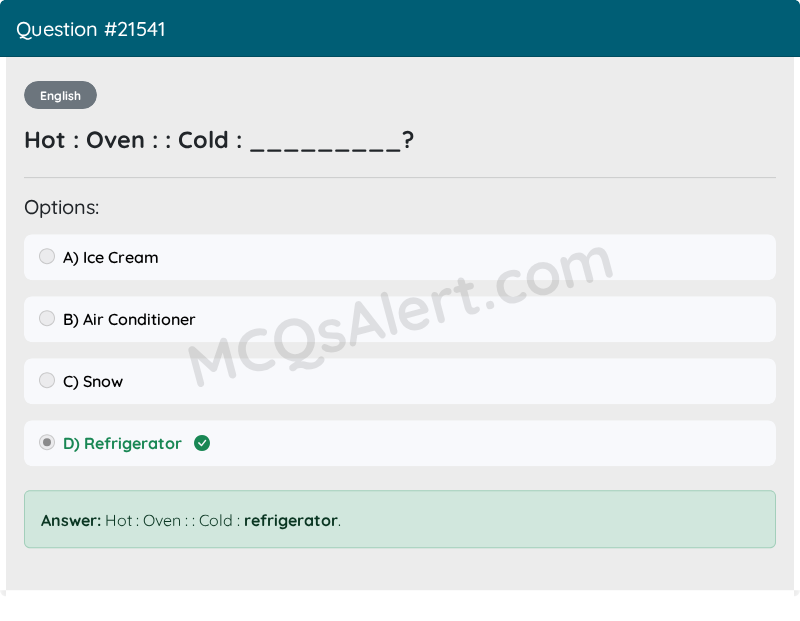 Question Screenshot