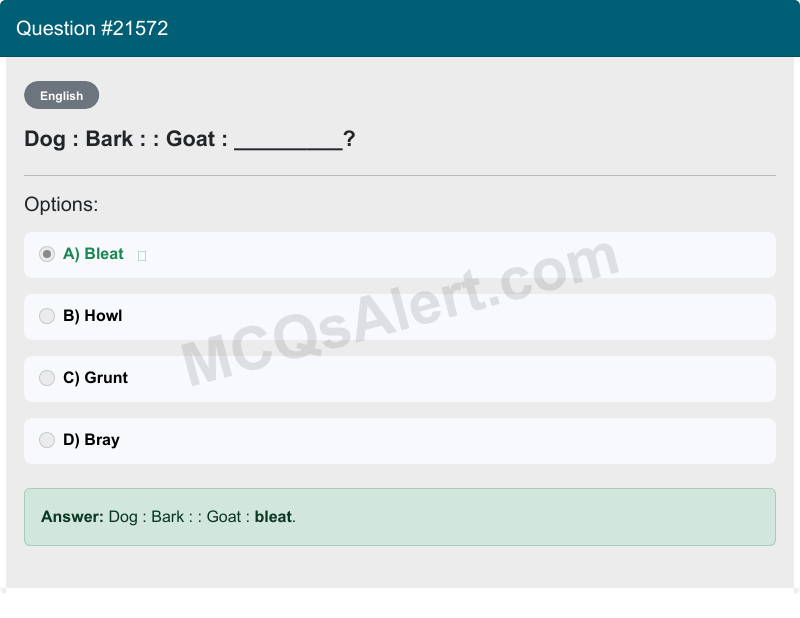 Question Screenshot