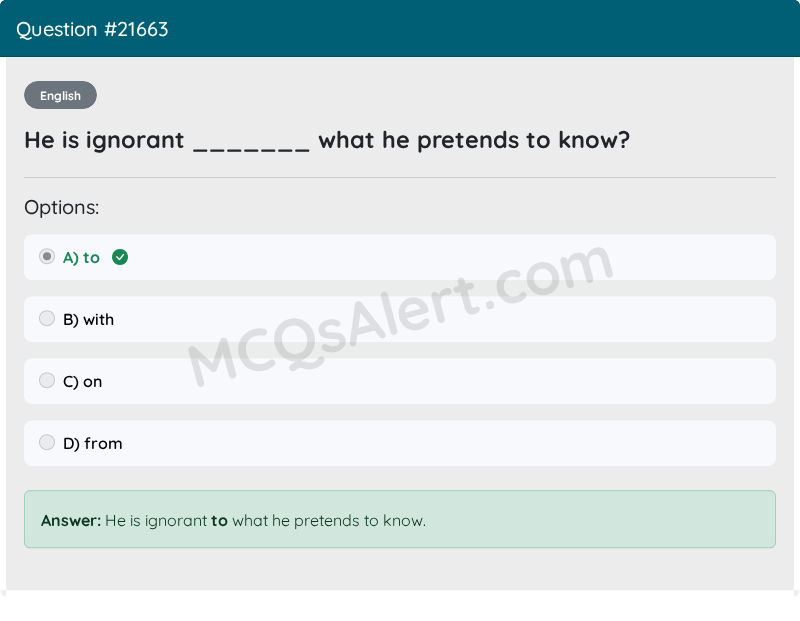 Question Screenshot