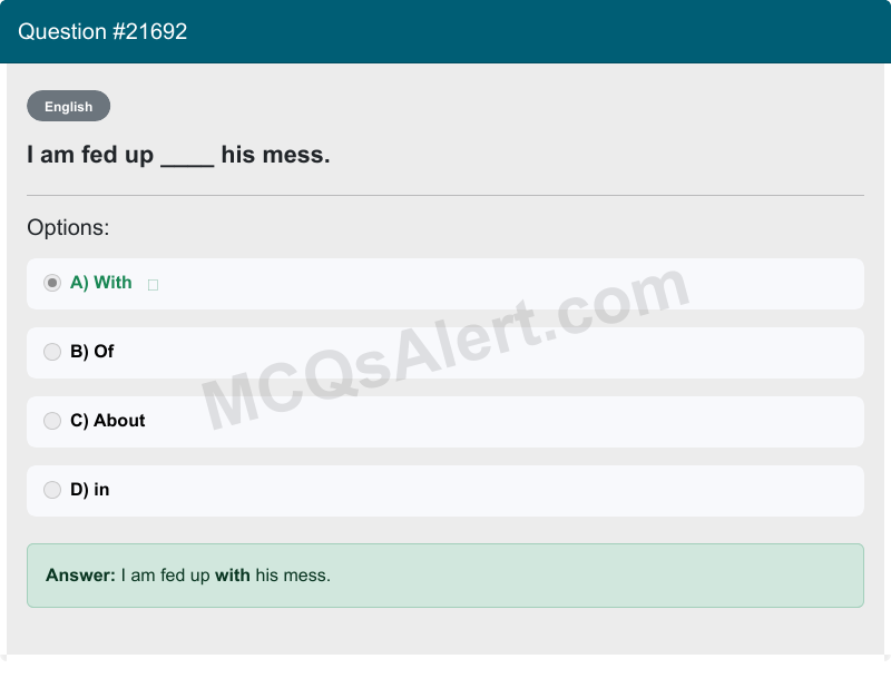 Question Screenshot