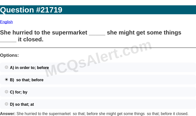 Question Screenshot