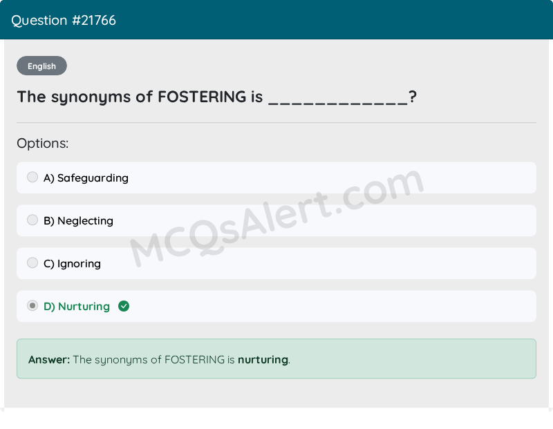 Question Screenshot