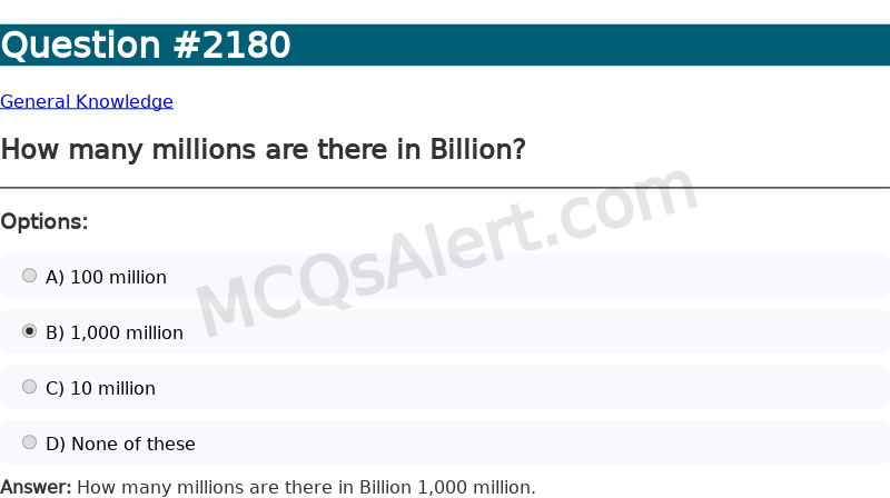 Question Screenshot