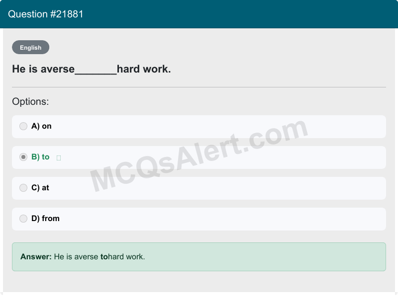 Question Screenshot