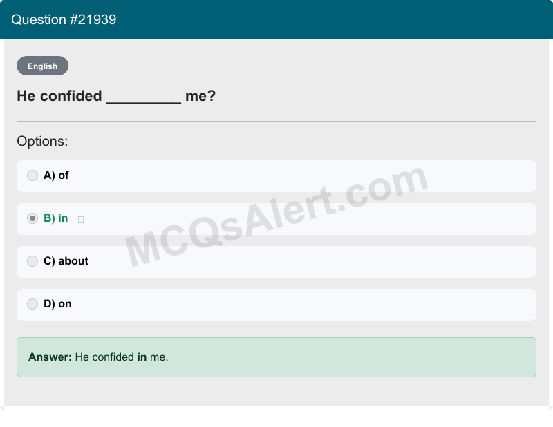 Question Screenshot