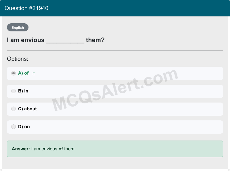 Question Screenshot