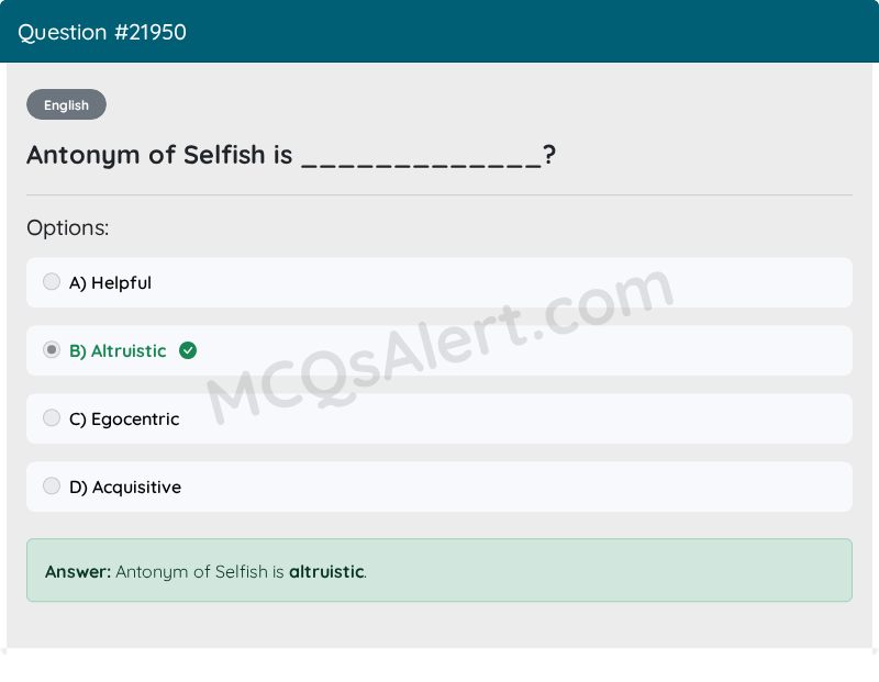 Question Screenshot