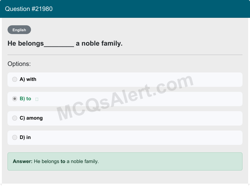 Question Screenshot