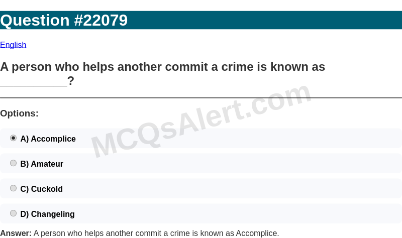 Question Screenshot
