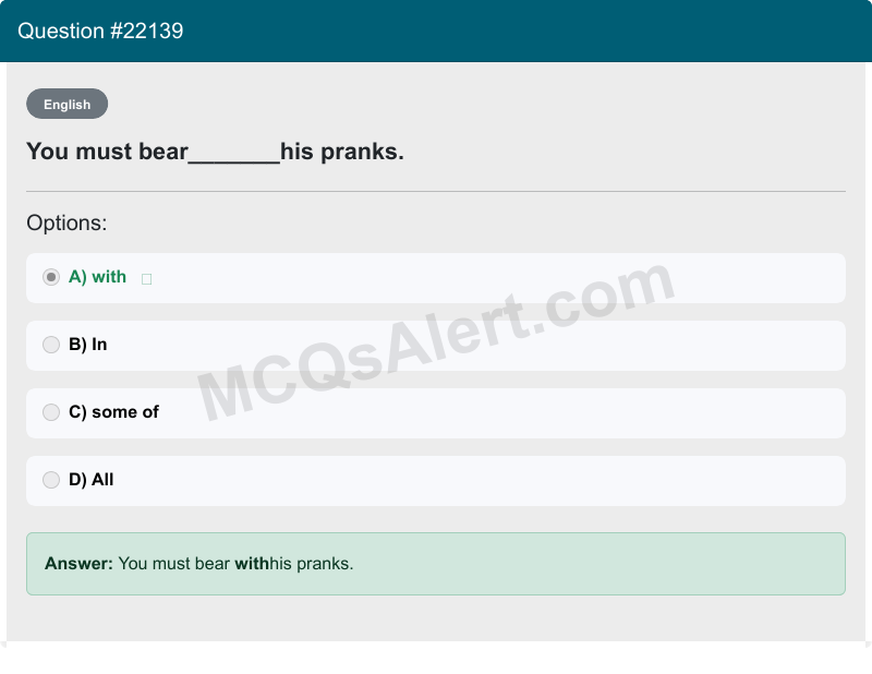 Question Screenshot