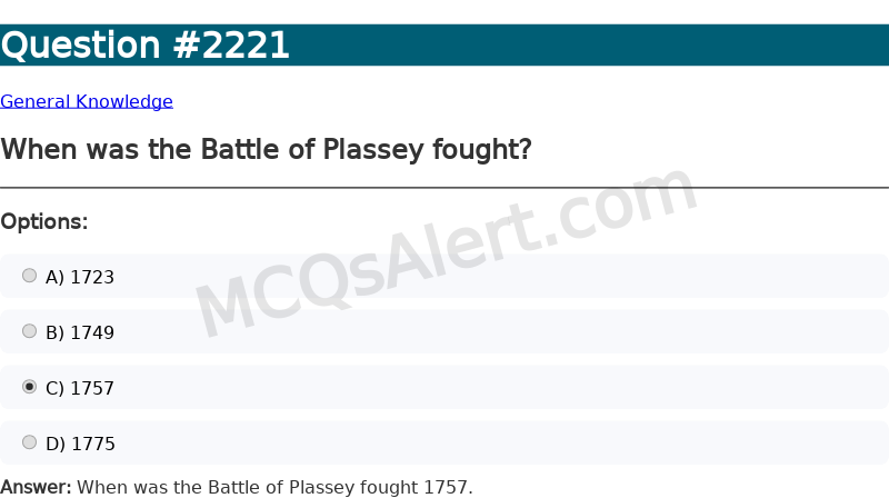 Question Screenshot