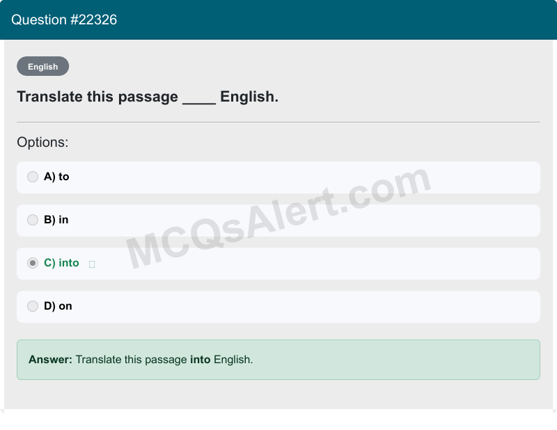 Question Screenshot