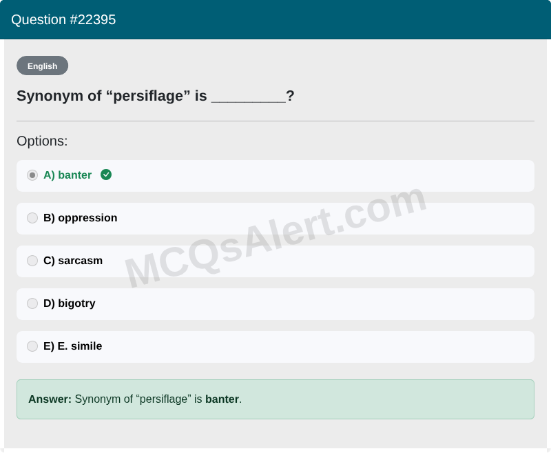 Question Screenshot
