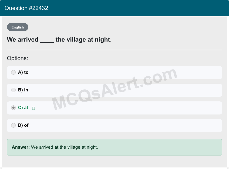 Question Screenshot