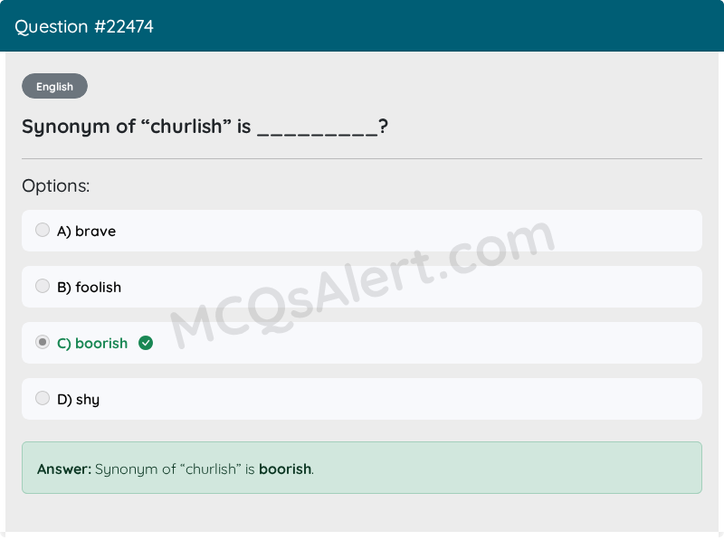 Question Screenshot