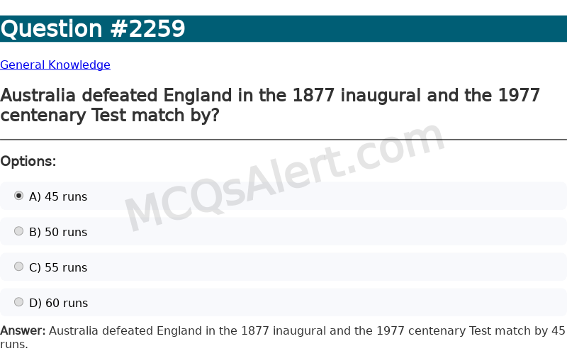 Question Screenshot