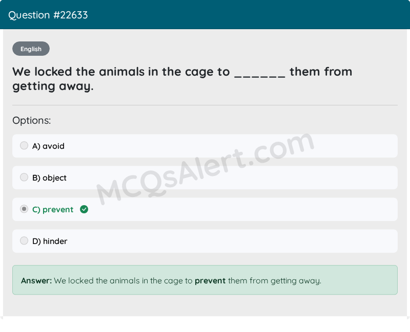 Question Screenshot