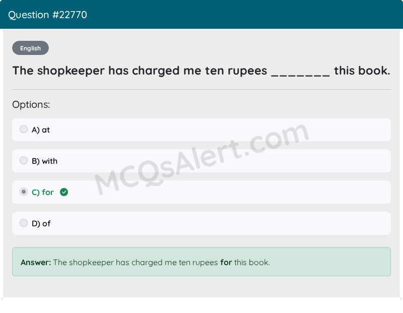 Question Screenshot