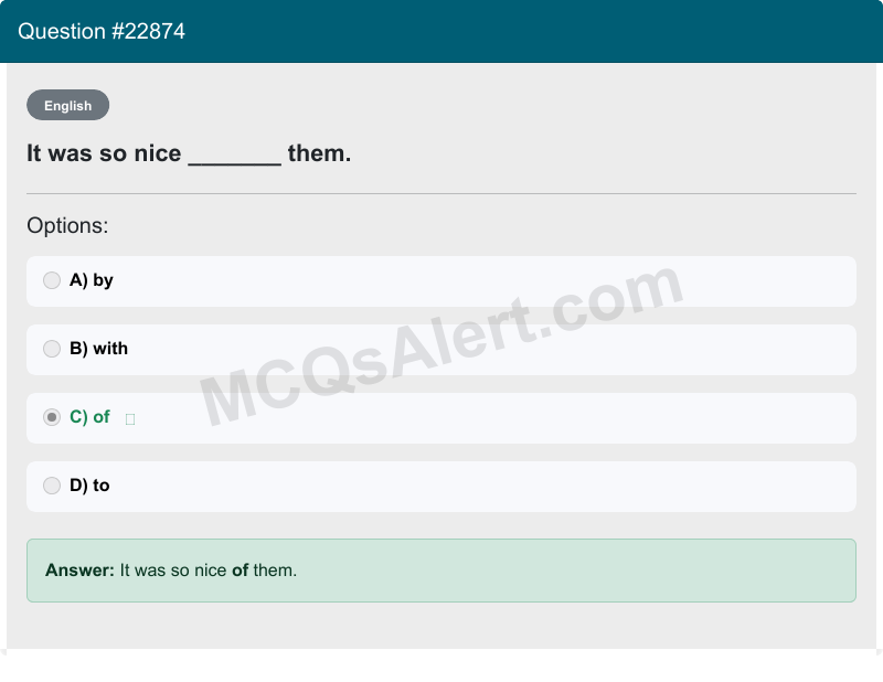 Question Screenshot