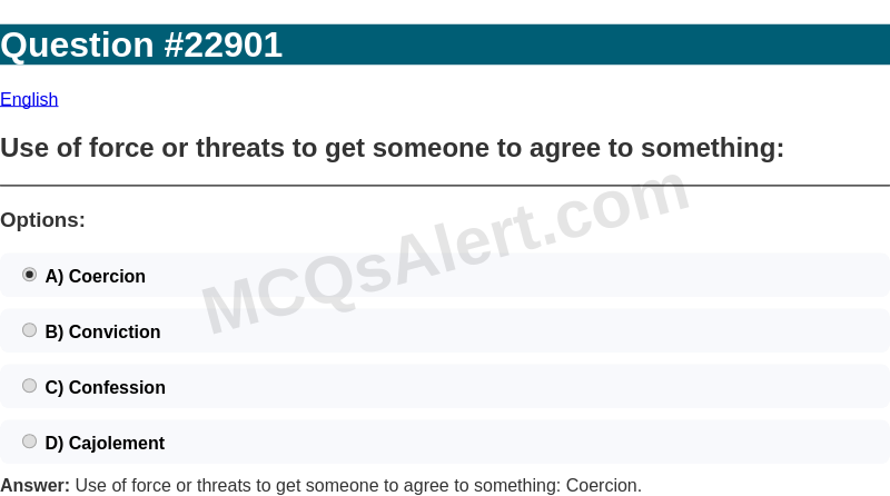 Question Screenshot