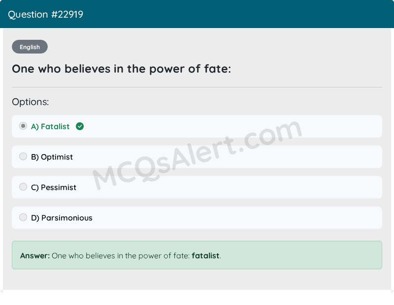 Question Screenshot