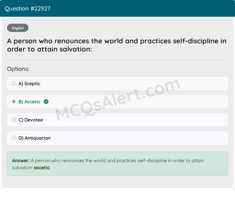 Question Screenshot
