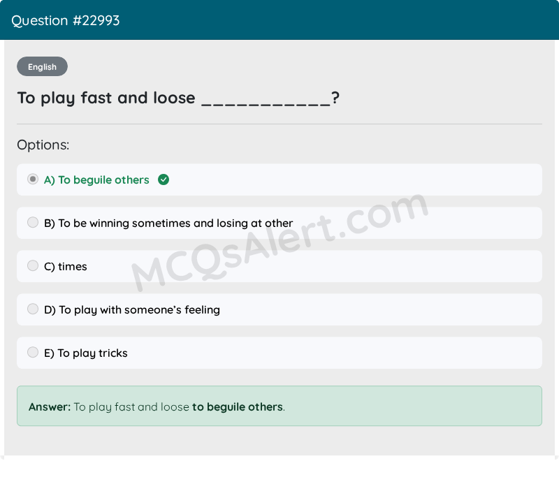 Question Screenshot