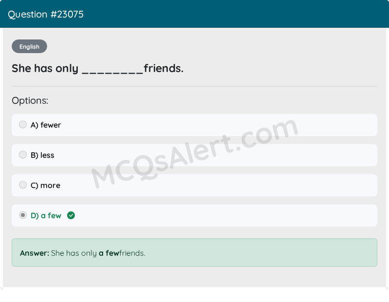 Question Screenshot