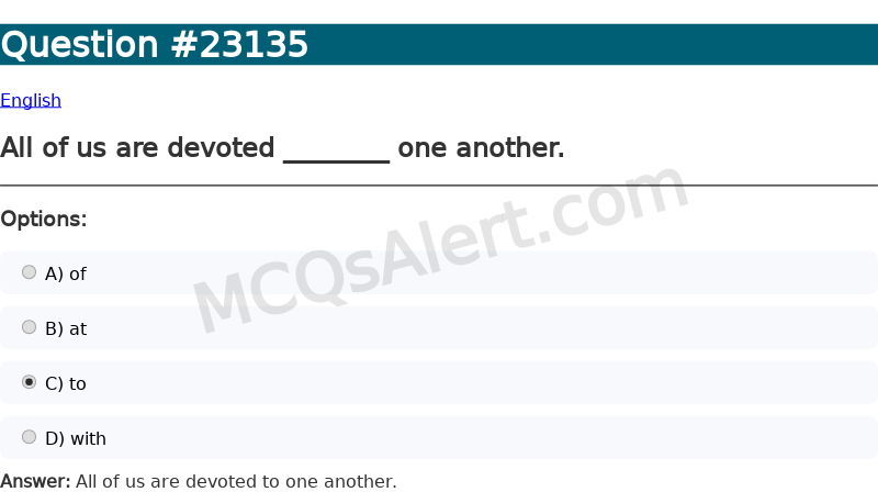 Question Screenshot