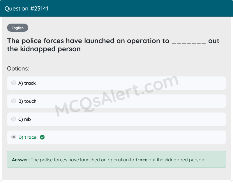 Question Screenshot
