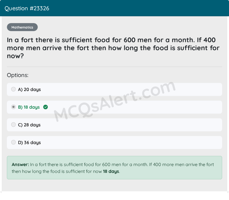 Question Screenshot