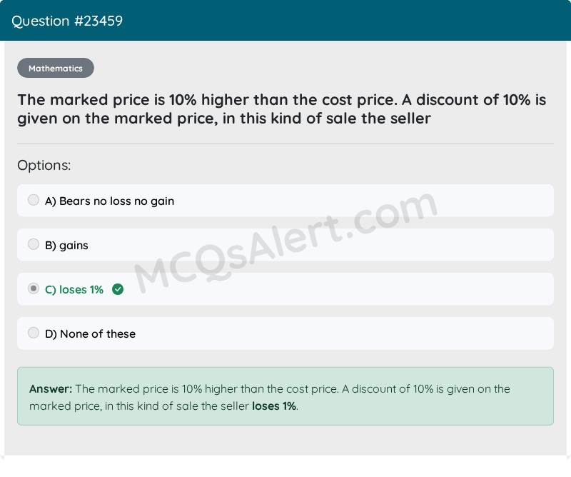 Question Screenshot