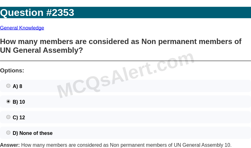 Question Screenshot