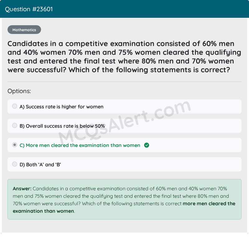 Question Screenshot