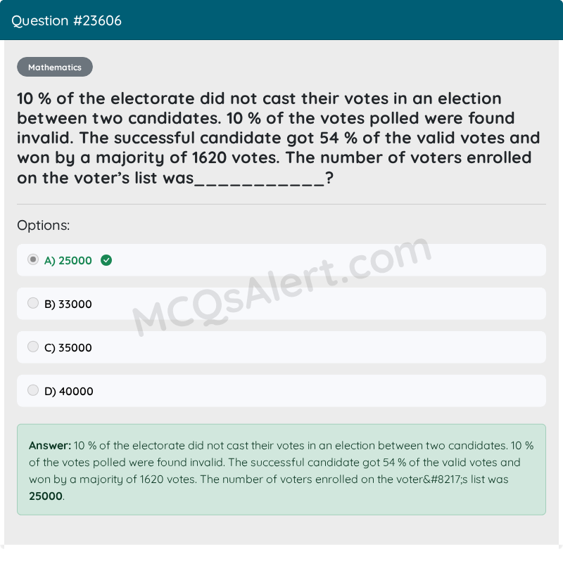 Question Screenshot