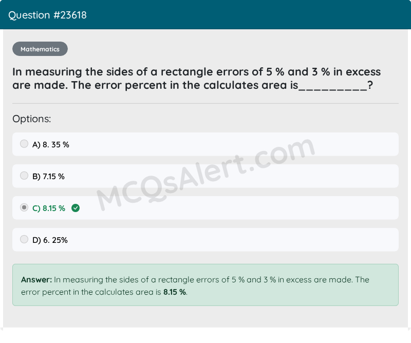 Question Screenshot