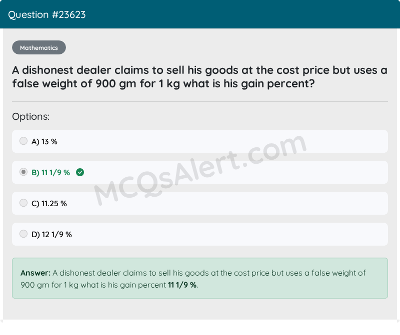 Question Screenshot