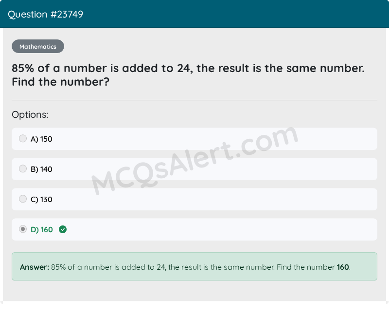 Question Screenshot