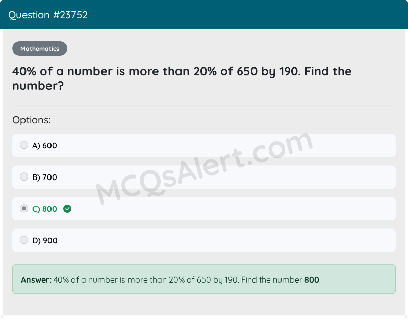 Question Screenshot