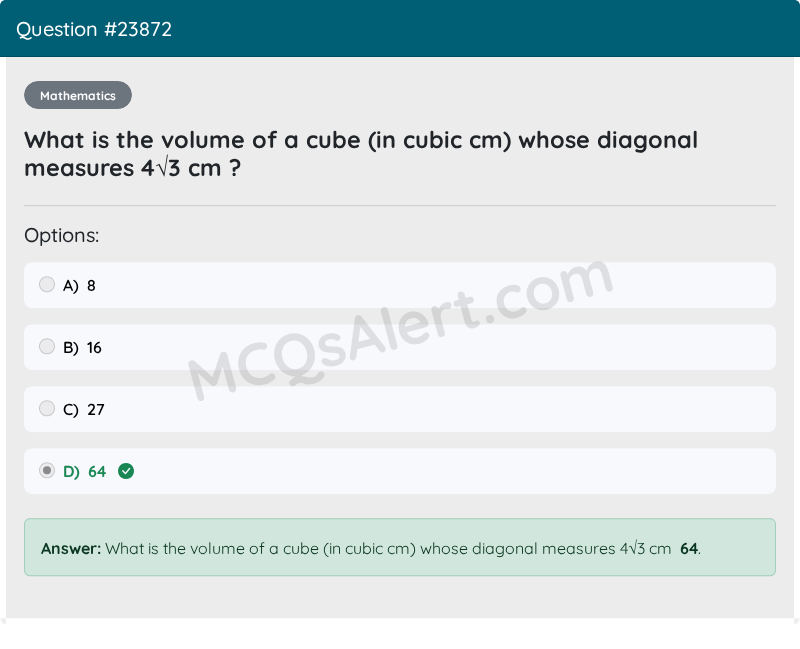 Question Screenshot
