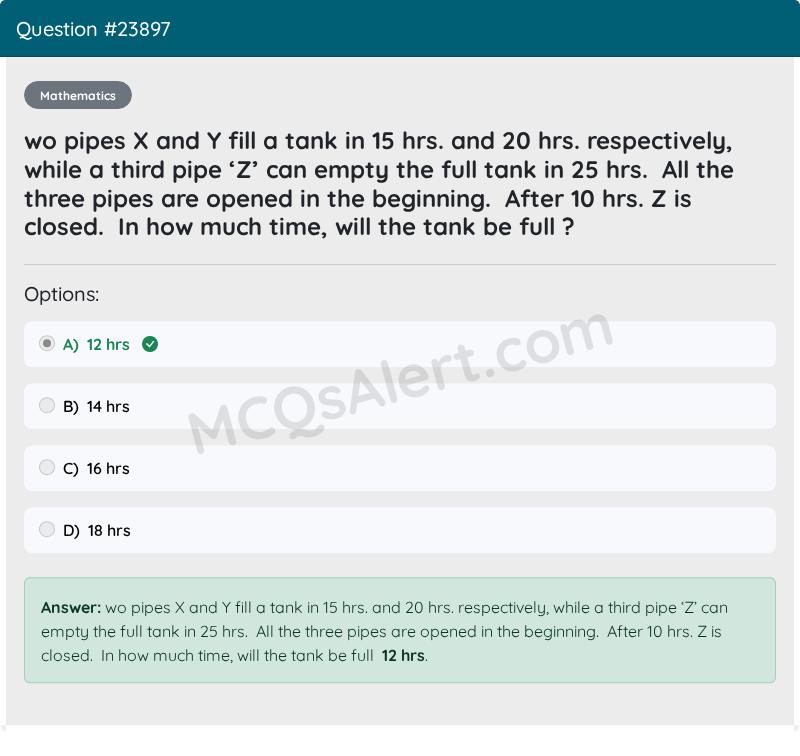 Question Screenshot