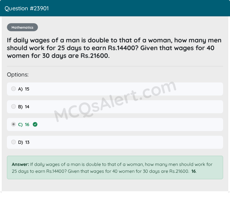 Question Screenshot