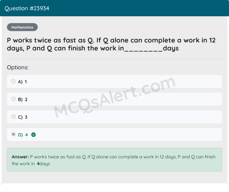 Question Screenshot
