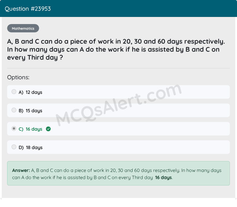 Question Screenshot